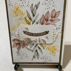Handmade cards, Greeting cards, Retirement cards