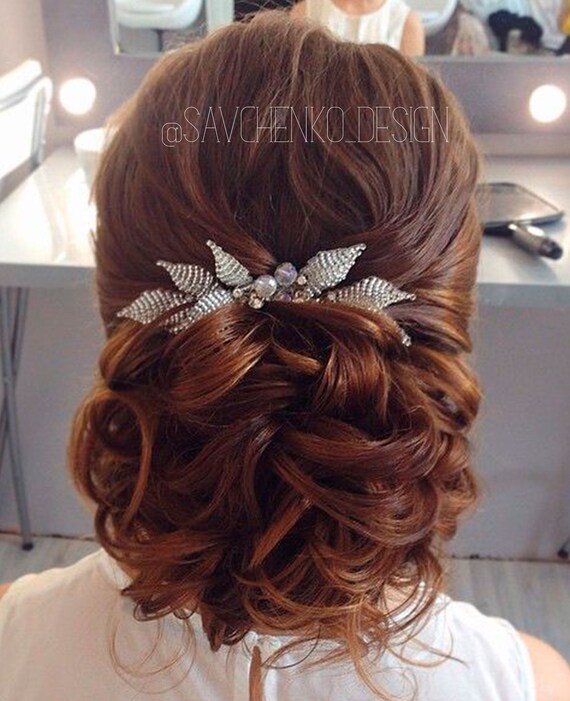 Wedding Hair Comb Bridal Hair Accessoriesboho Hair Etsy