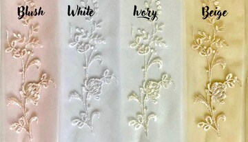 Two tier lace trim veil 2two layers flower lace veil Floral Two Tier Wedding Veil Embroidery floral veil 2 Tier With Blusher Veil Floral vei