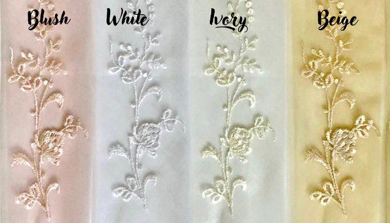 Chantilly Lace Trim Mantilla Veil Eyelash Lace Wedding Veil Fairy Mantilla Veil Cathedral Chantilly Lace Bridal Veil Catholic Wedding Veil image 9
