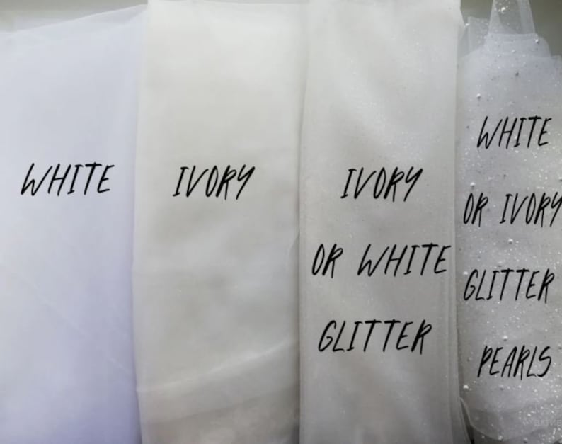 Tulle Bride Hair Bow Glitter Bridal Bow Veil Wedding Hair Bow Etsy