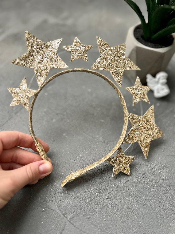 Galaxy Goddess Star Headband Celestial Star Hair Jewelry  display picture 1