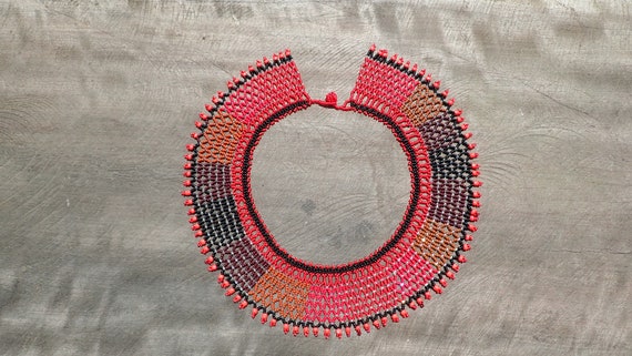 Amazonia Hermosa Yawanawa Collar Indígena &Negro - Etsy España