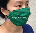Adult Face Mask - Soft Cotton Blend High Quality - Dual Layered Mask Shield - Reusable Washable - Made in the USA - 1pack - Dust MaskR