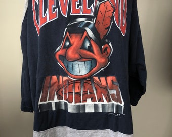 vintage indians jersey