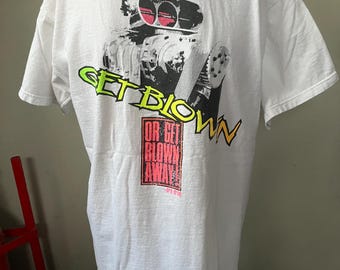 Vintage Pro Drag Get Blown Motor T-shirt L 90-tal