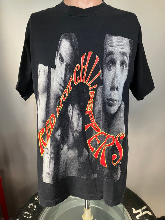 商店 GIANT ベースボールシャツ M BLK 90S RED HOT CHILI PEPPERS fucoa.cl 販売最安 レッドホットチリペッパーズ ベースボールシャツ vintage Tシャツ/カットソー(半袖/袖なし)