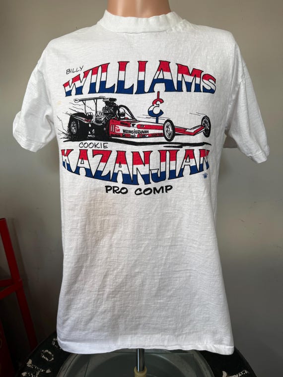 Vintage Williams & Kazjanian Pro Comp Dragster T-Shirt M 80’s