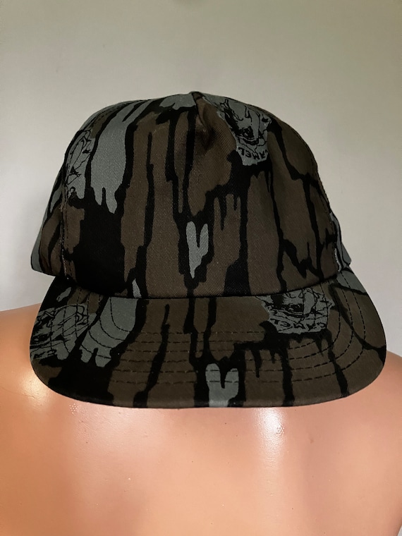 Deadstock Camel Cigarettes Camo Snapback Hat 90's - image 1