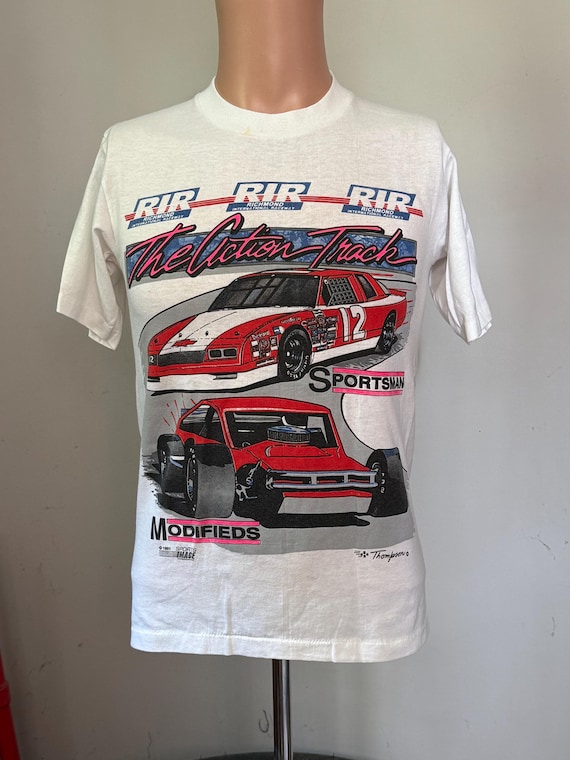 Rare Richmond International Raceway Action Track T-Shirt S 90’s