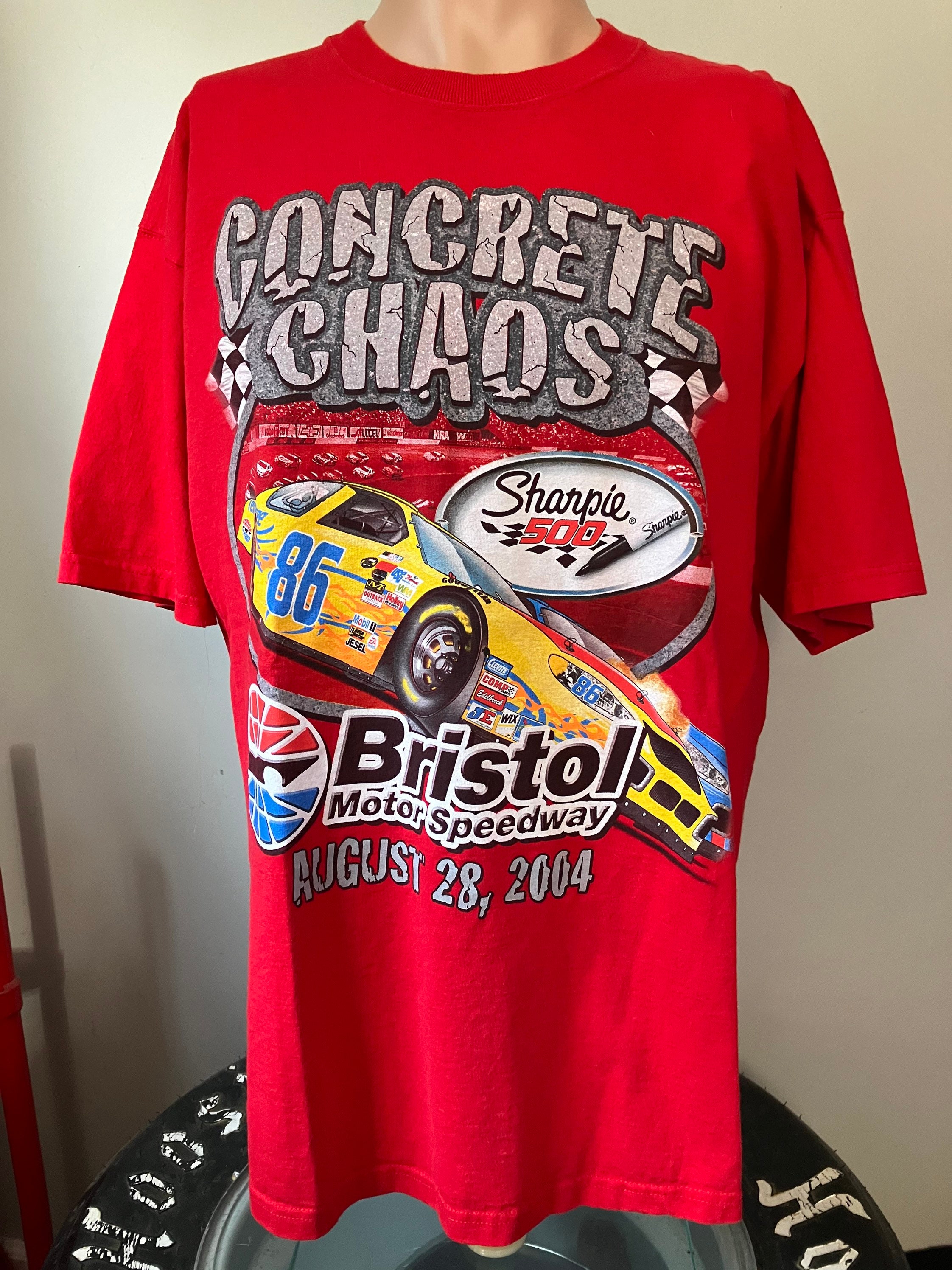 2004 Bristol Sharpie 500 Concrete Chaos T-shirt XL 2000s - Etsy