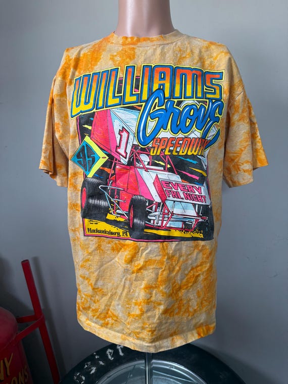 Williams Grove Speedway Every Friday Night T-Shirt L 90’s