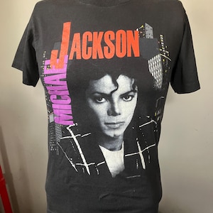 マイケル・ジャクソン(MJ)ビクトリーツアーの限定オリジナルプリント-1 マイケル・ジャクソン(MJ)ビクトリーツアーの限定オリジナル