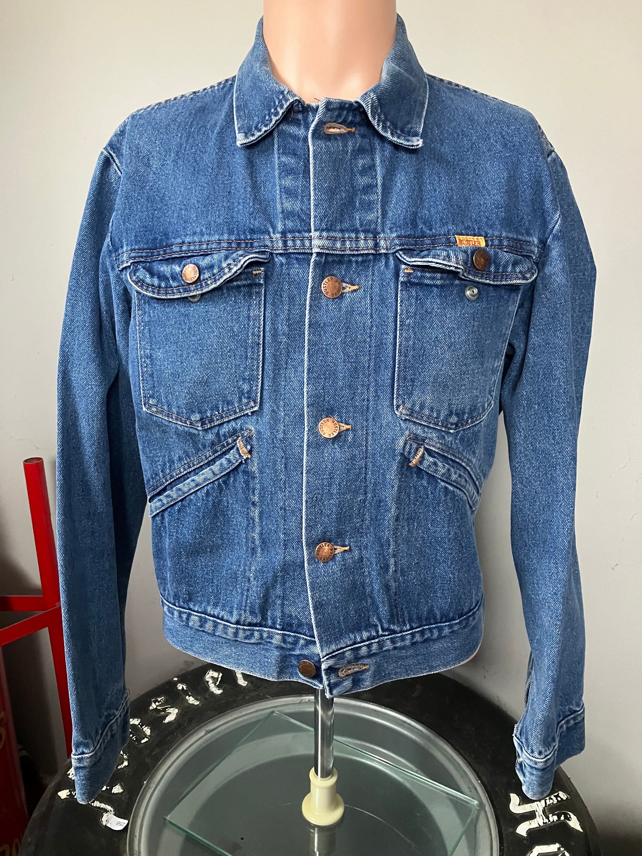 Rustler denim clearance jacket
