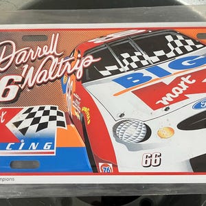 Camiseta de la Ruta 66 de Kmart de Darrell Waltrip en stock, talla XL, años 90
