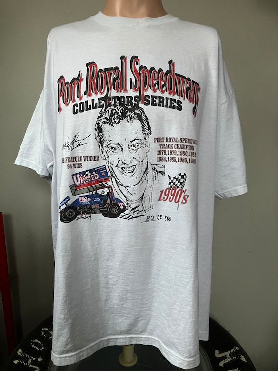 Keith Kauffman Port Royal Speedway T-Shirt XL 90's