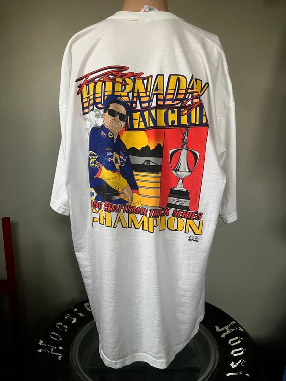 Ron Hornaday NAPA 1996 Supertruck Champion Fan Club T shirt XXL