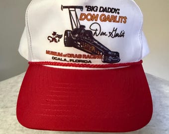 Deadstock Big Daddy Don Gartlis Museum of Drag Racing Snapback Hat 80’s