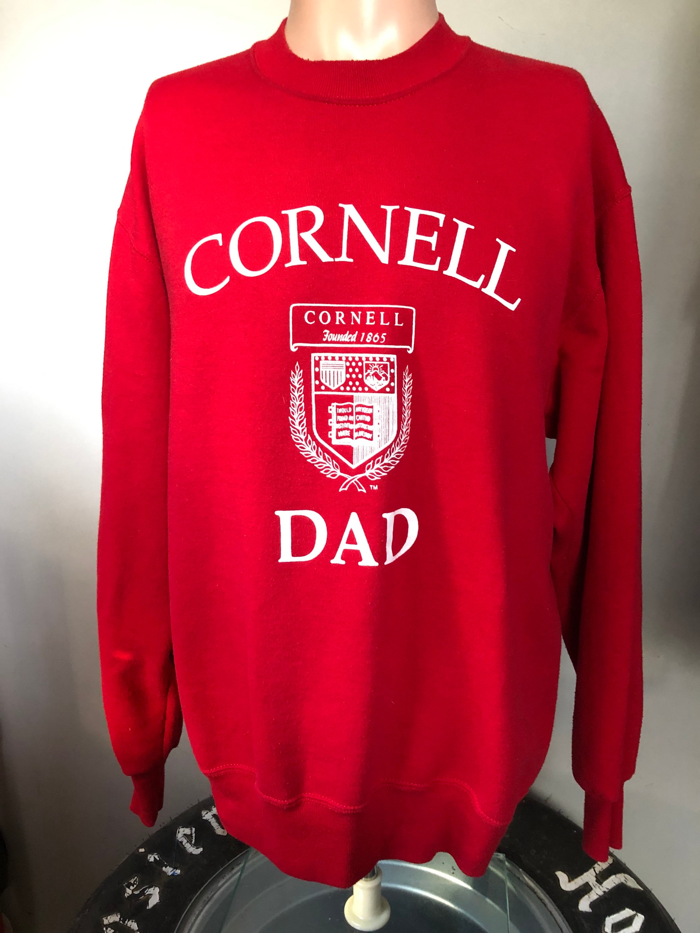 Vintage Cornell Dad Crewneck Sweatshirt 