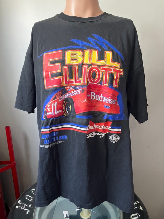 Bill Elliott Budweiser Ford T-Shirt XL 90’s