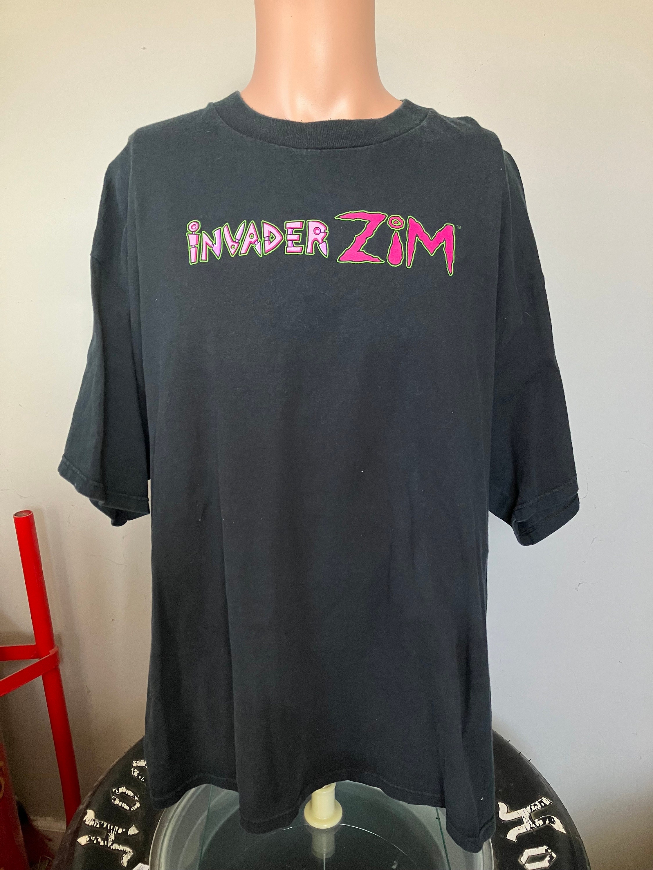 Vintage Invader Zim Watch Me Amaze You XXL T-shirt 2000s 