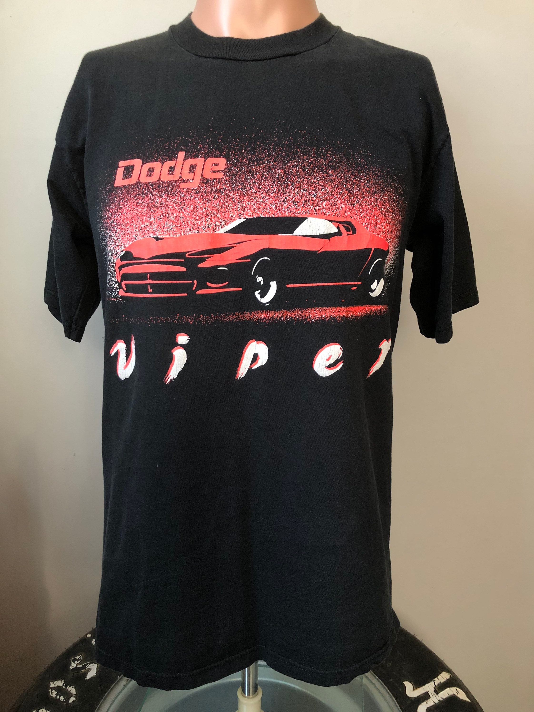 Vintage Dodge Viper T-shirt M 90s 