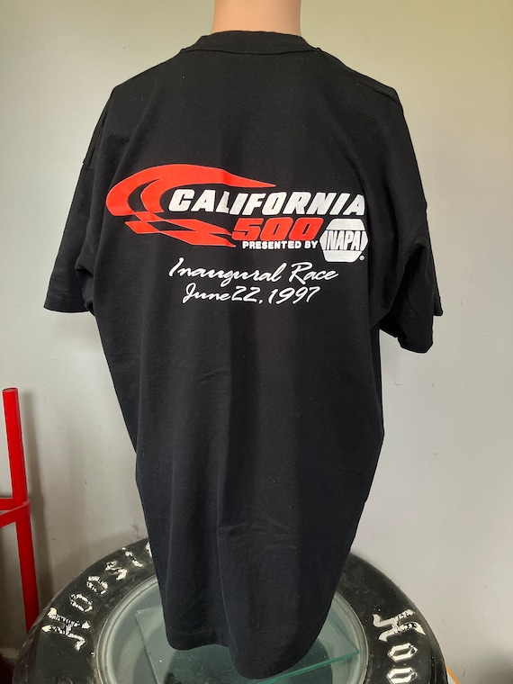 NAPA California 500 Inaugural Race T-Shirt XXL 90'