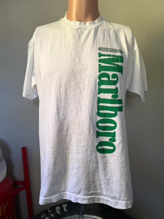 Marlboro, Vintage Marlboro Menthol T-Shirt L 90’s