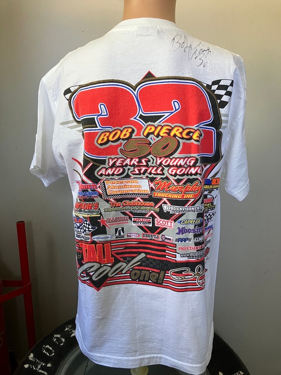 Rare Bob Pierce Dirt Late Model T-Shirt L 2000s - image 2