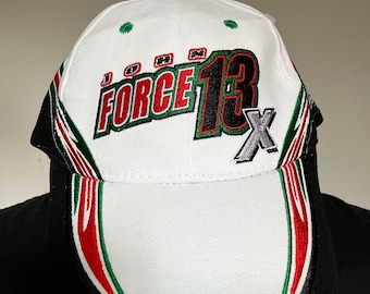 Deadstock John Force 13 Time NHRA Champion Adjustable Hat 2000s