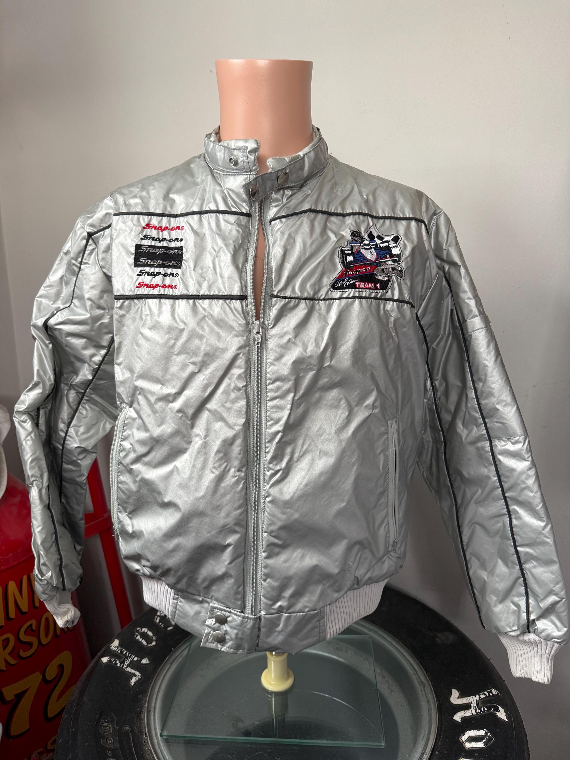 Deadstock Snap On Tools Rick Mears Puffer Jacket M 80’s