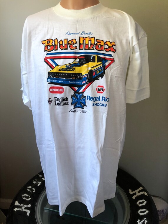 Deadstock Blue Max Funny Car T-Shirt XL 70’s
