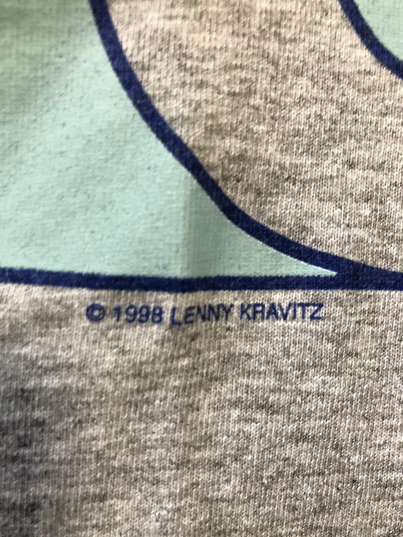 Lenny Kravitz 5 Songs Tour Baseball T-Shirt L 90’s - image 3
