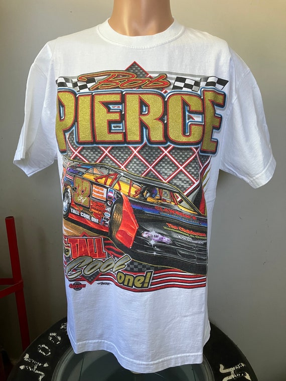 Rare Bob Pierce Dirt Late Model T-Shirt L 2000s - image 1