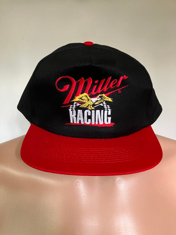 Deadstock Miller Racing Logo Snapback Hat 90’s - image 1