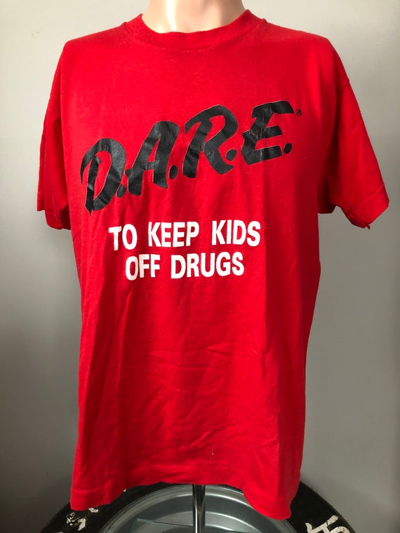 Vintage DARE Original Logo T-Shirt XL 80’s