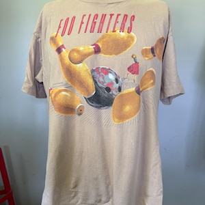 Foo Fighters ボウリングピン Tシャツ XL 90s 90年代 フー
