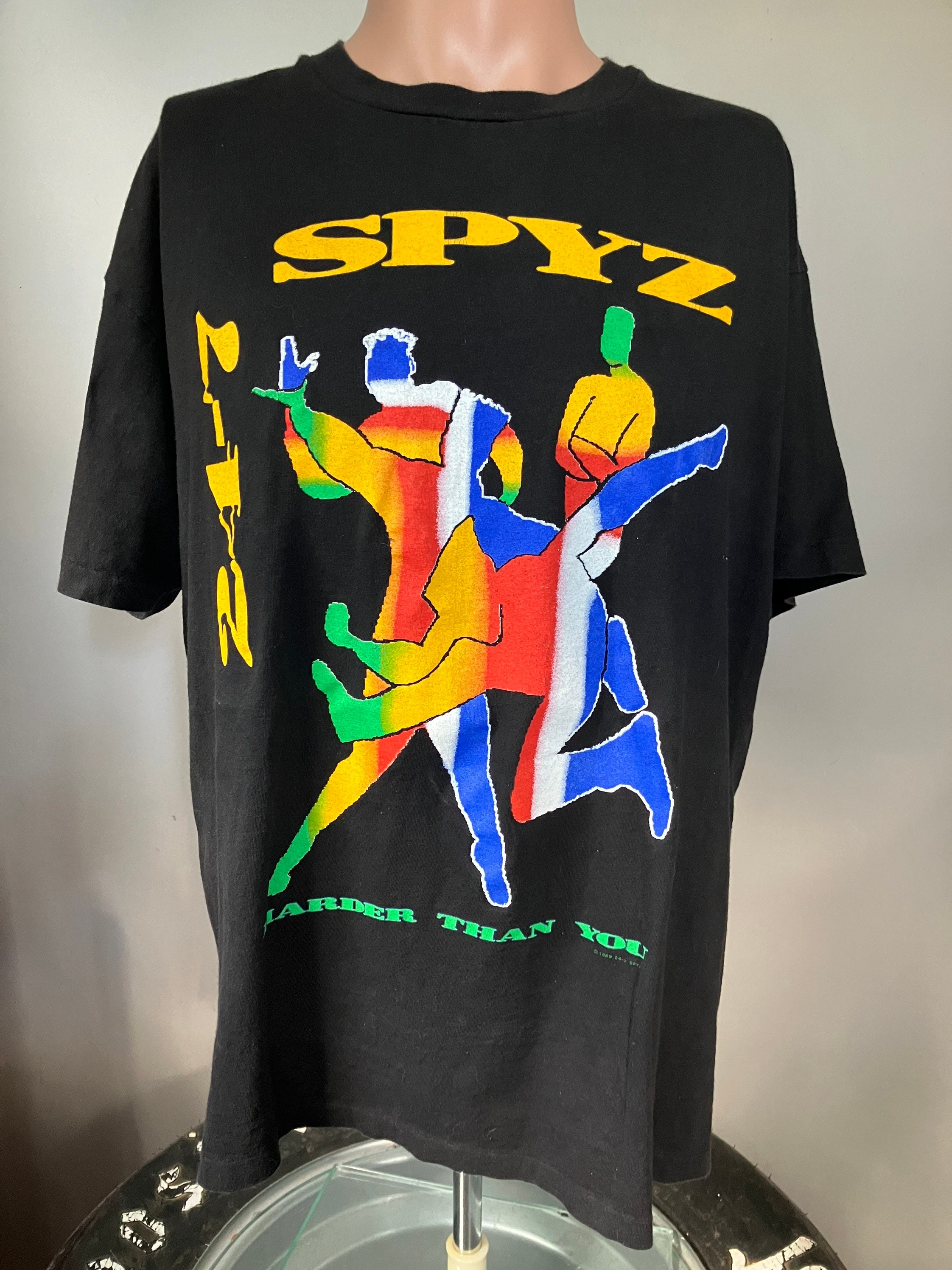 Rare 24-7 Spyz Harder Than You Tour T-shirt XL 80