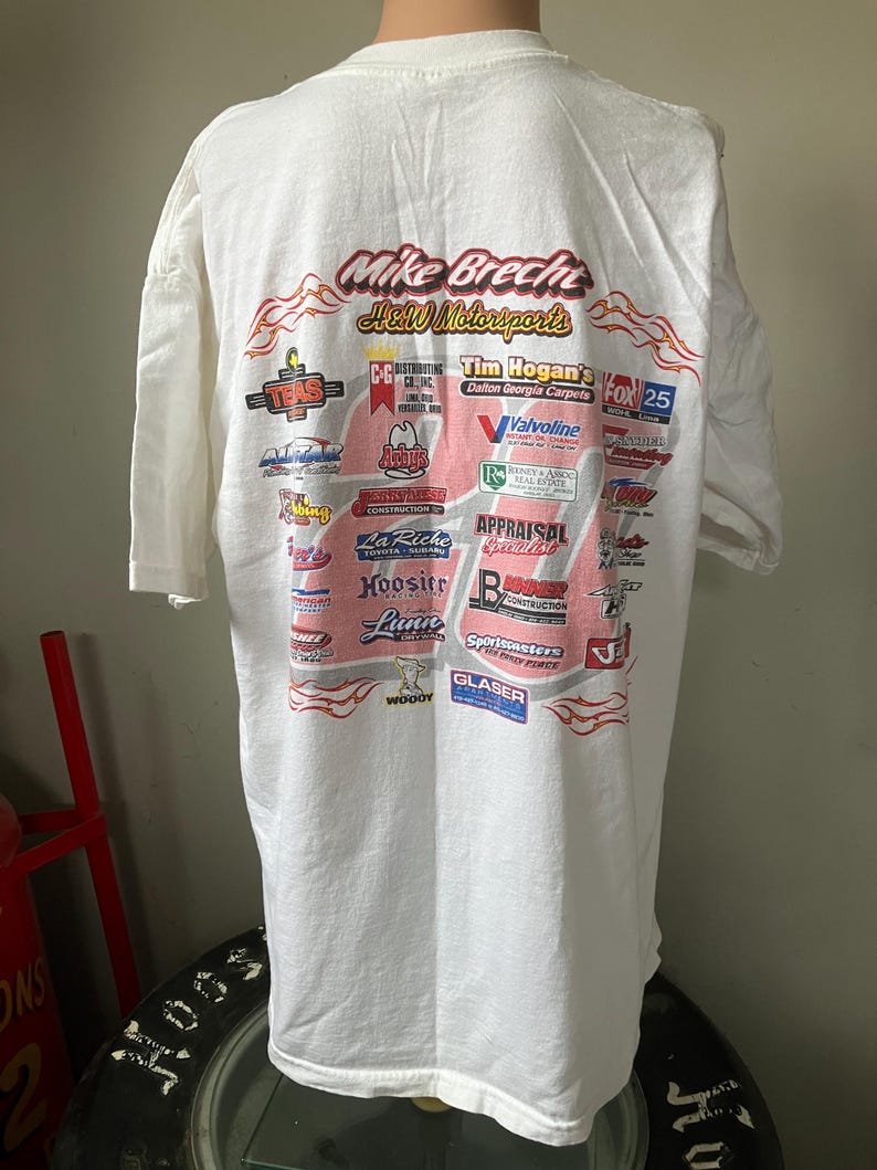 Mike Brecht Racing Vintage Kevin Brecht Sprint Car T-shirt XL 2000’s - Etsy