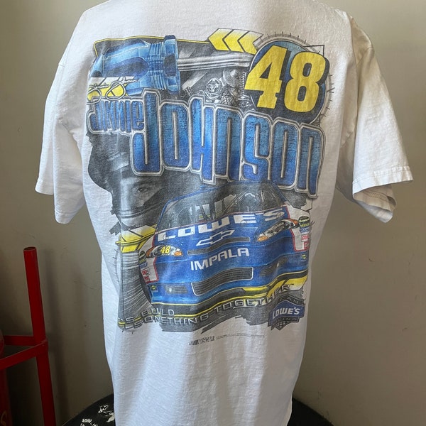 Jimmie Johnson Lowes Chevy T-Shirt L 2010s