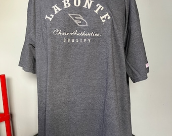 Terry Labonte Chase Authentics Embroidered Spellout T-Shirt XL 90’s