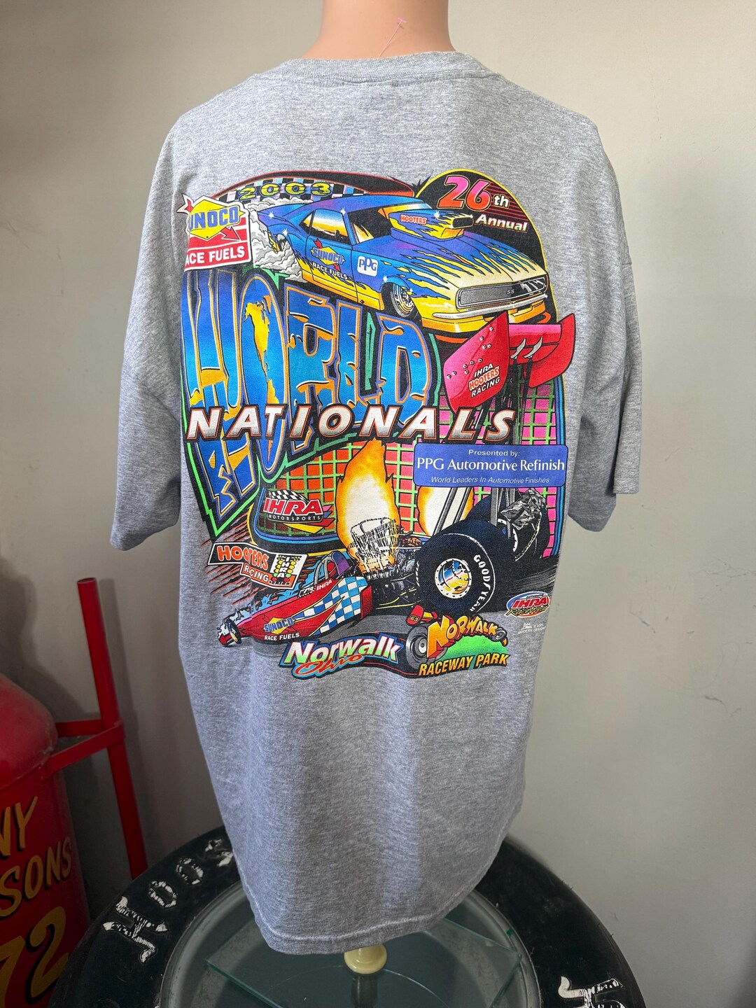 Cd R Raceway T Shirts IHRA Norwalk Raceway Park World Nationals T-shirt XL 2000’s - Etsy