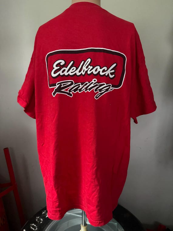 Vintage Edelbrock Racing Logo T-shirt XXL 90's - Etsy