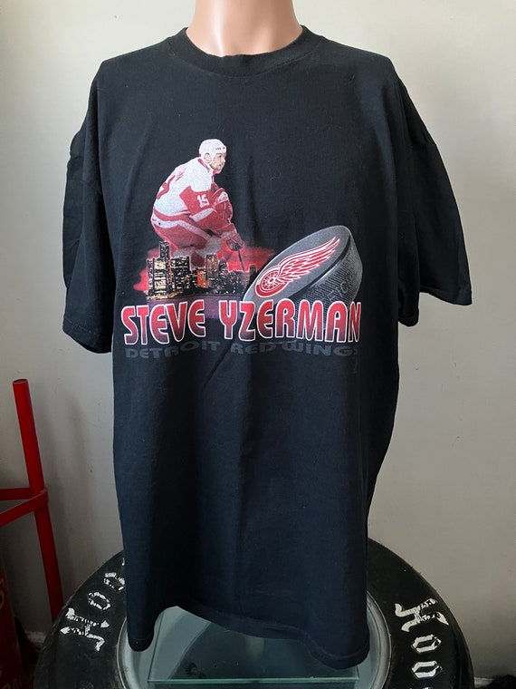 Detroit Red Wings Steve Yzerman T-Shirt XXL 90’s