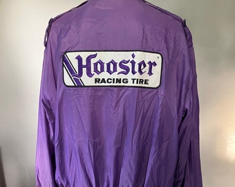 Giacca a vento Hoosier Racing Tire M/L anni '80
