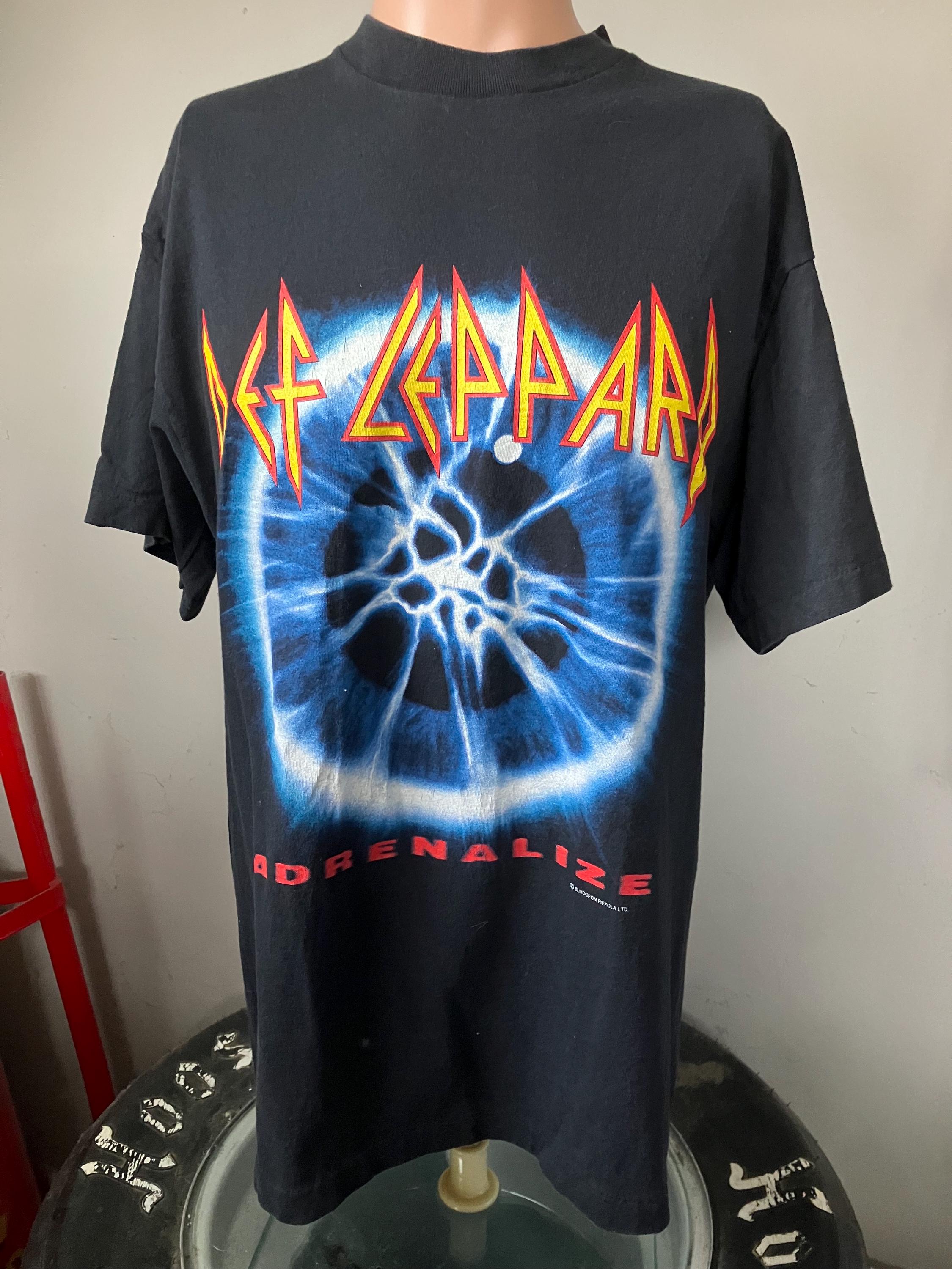 Def Leppard Adrenalize 1992 Seven Day Tour T-shirt L Giant - Etsy