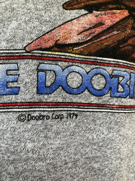 Vintage Doobie Brothers Eagle Baseball T-Shirt XL… - image 2