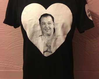I Love Gorilla Monsoon T-Shirt NEW WWF