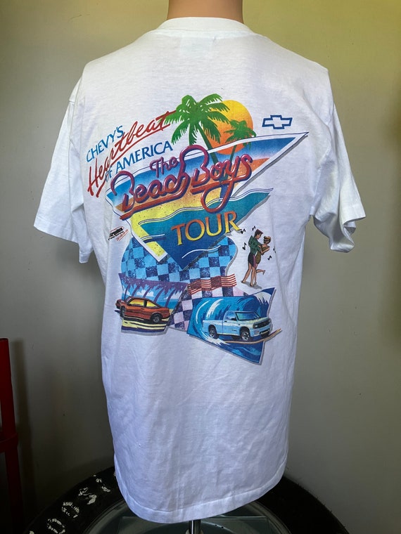 Vintage The Beach Boys Chevy Heartbeat Tour T-Shir