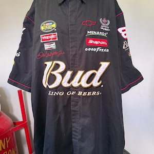 Dale Earnhardt Jr. Budweiser Replica Crew Shirt 4XL JH Design 2000s